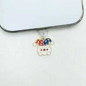 Phone Dust Plugs - Creative Magician Phone Dust Plug Pendant - Compatible with Lightning, Type-C, and Android Dust Plugs - Compact and Practical - Perfect as a Small Gift
