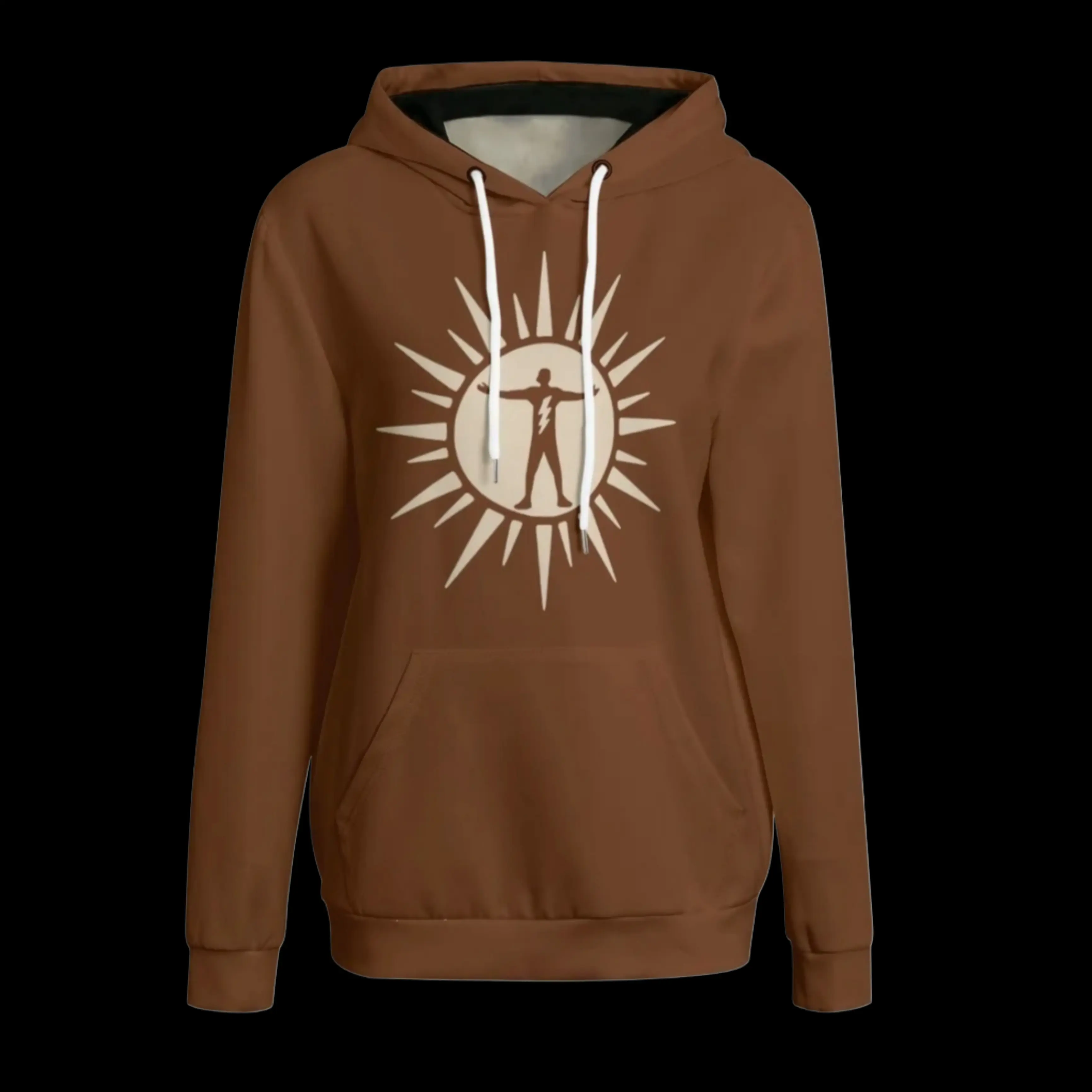 Cinnamon Almond Womenswear Hoodie Comfort Long Sleeve