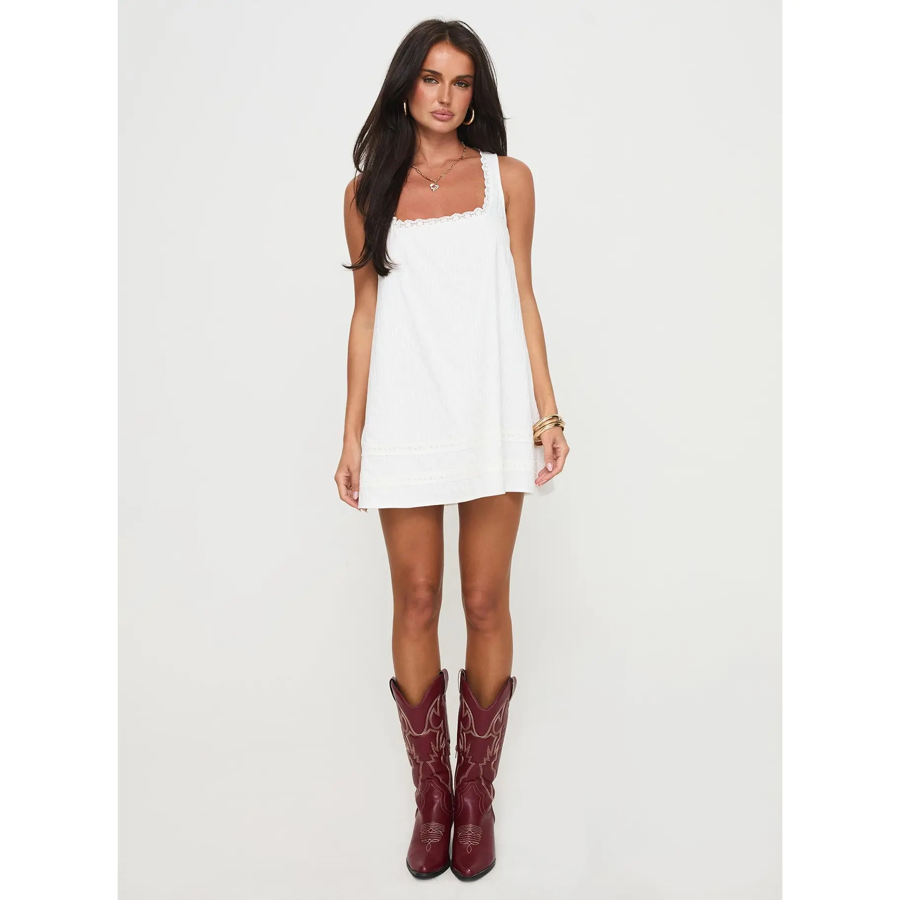 abbotsford mini dress Eliza Open Back Mini Dress • Shop American Threads Online Boutique Brown / S