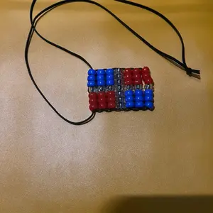 Flag Bead Lanyard