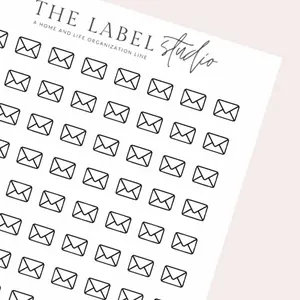 Mail Icon | Aesthetic Planner Sticker Sheet