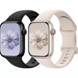 Sport Silicone Apple Watch Band | Soft, Waterproof Strap (Fits 38–49mm, Series 1–9, SE, Ultra) | Unisex Replacement Wristband (Watch Not Included)
