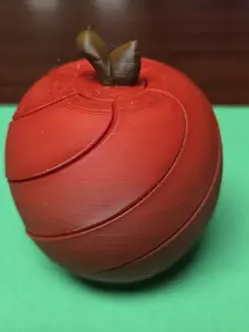 3d printed fidget apple