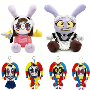34style Hot The Amazing Digital Plush Toys Amazing Circus Clown Rabbit Plush Dolls Periphery Stuffed Toys Kids Adults Gift