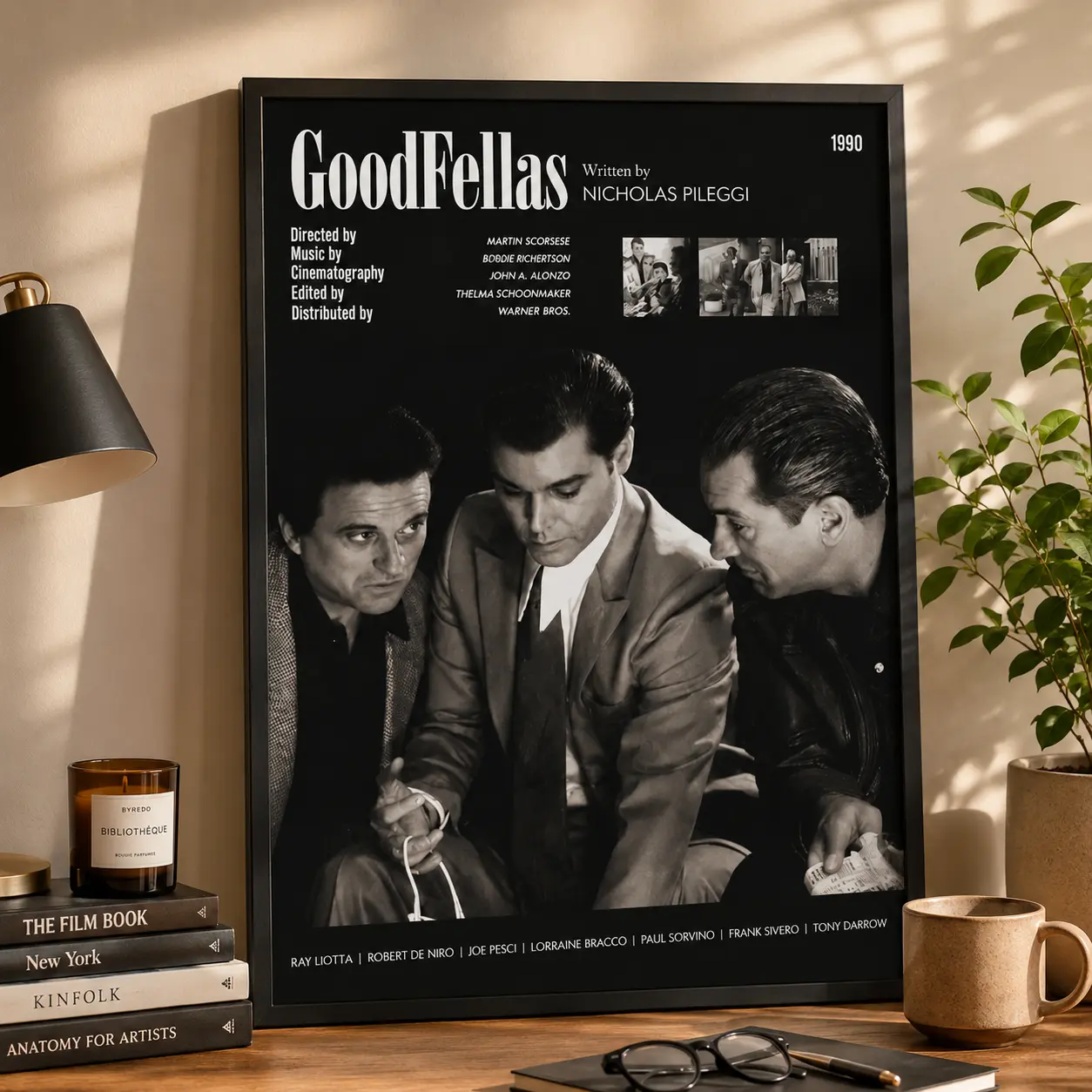Goodfellas Canvas Poster |   Movie Wall Art for Bedroom, Gaming Setup & Office Decor