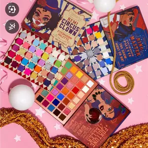 Circus Collection Palette’s Matte Mettalic Satin Eyeshadow Makeup