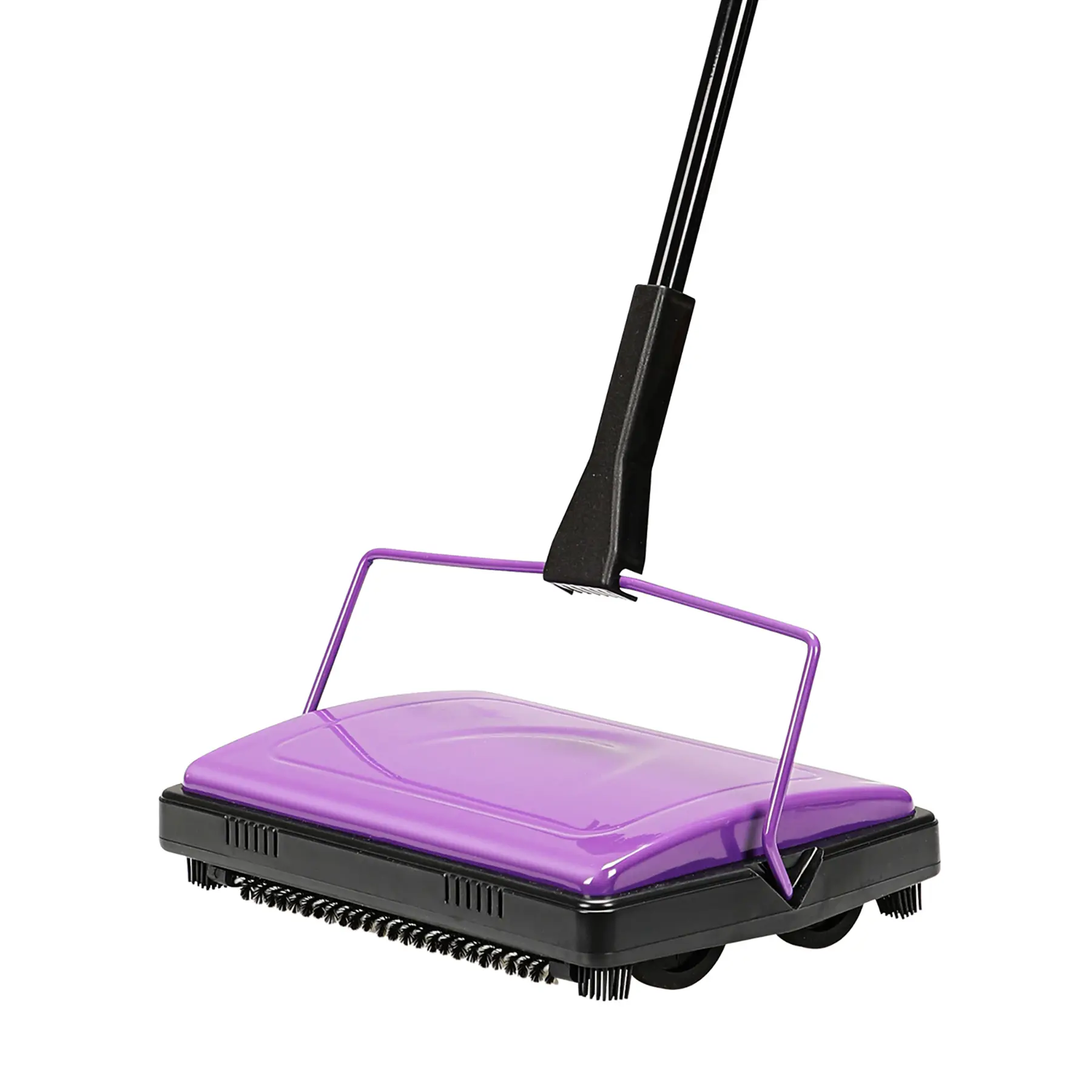 Yocada Carpet Sweeper Cleaner Manual Household Sweeper Lightweight Hand Push Non-Electric for Home Office Low&Undercoat Carpets Rugs Pet Hair Dust Scraps Paper Rubbish Cleaning with a Brush
