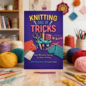 Knitting Techniques Guidebook: over 70 Tips to Enhance Your Knitting Skills, Essential Crafts Book for Beginners & Experts, Granny Square Designs