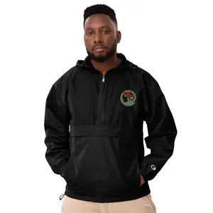 Pisces Gang Embroidered Champion Packable Jacket