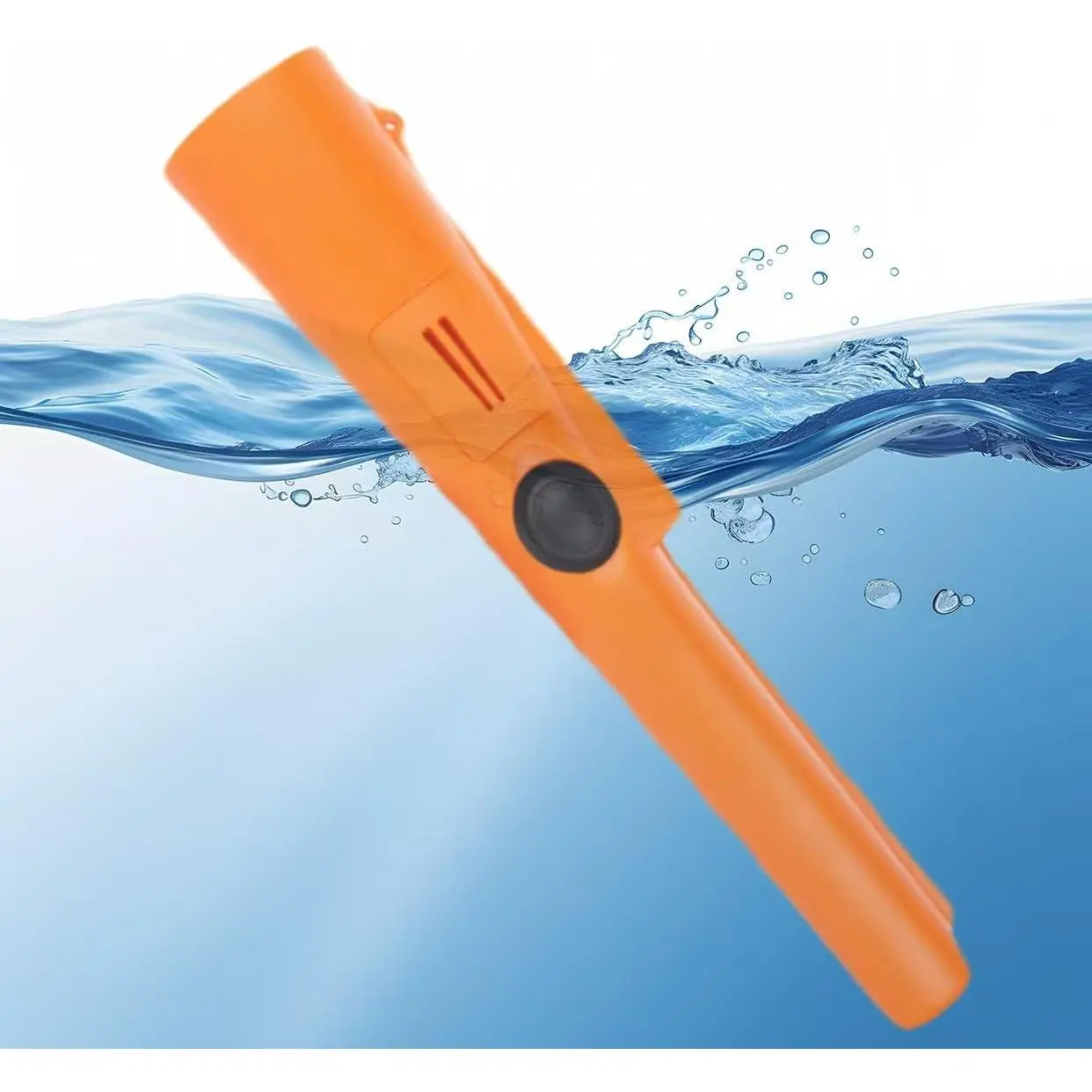 Waterproof Metal Detector Pinpointer  IP68 Submersible Handheld Wand with 9V Battery Precision Treasure Finder Probe for Adults