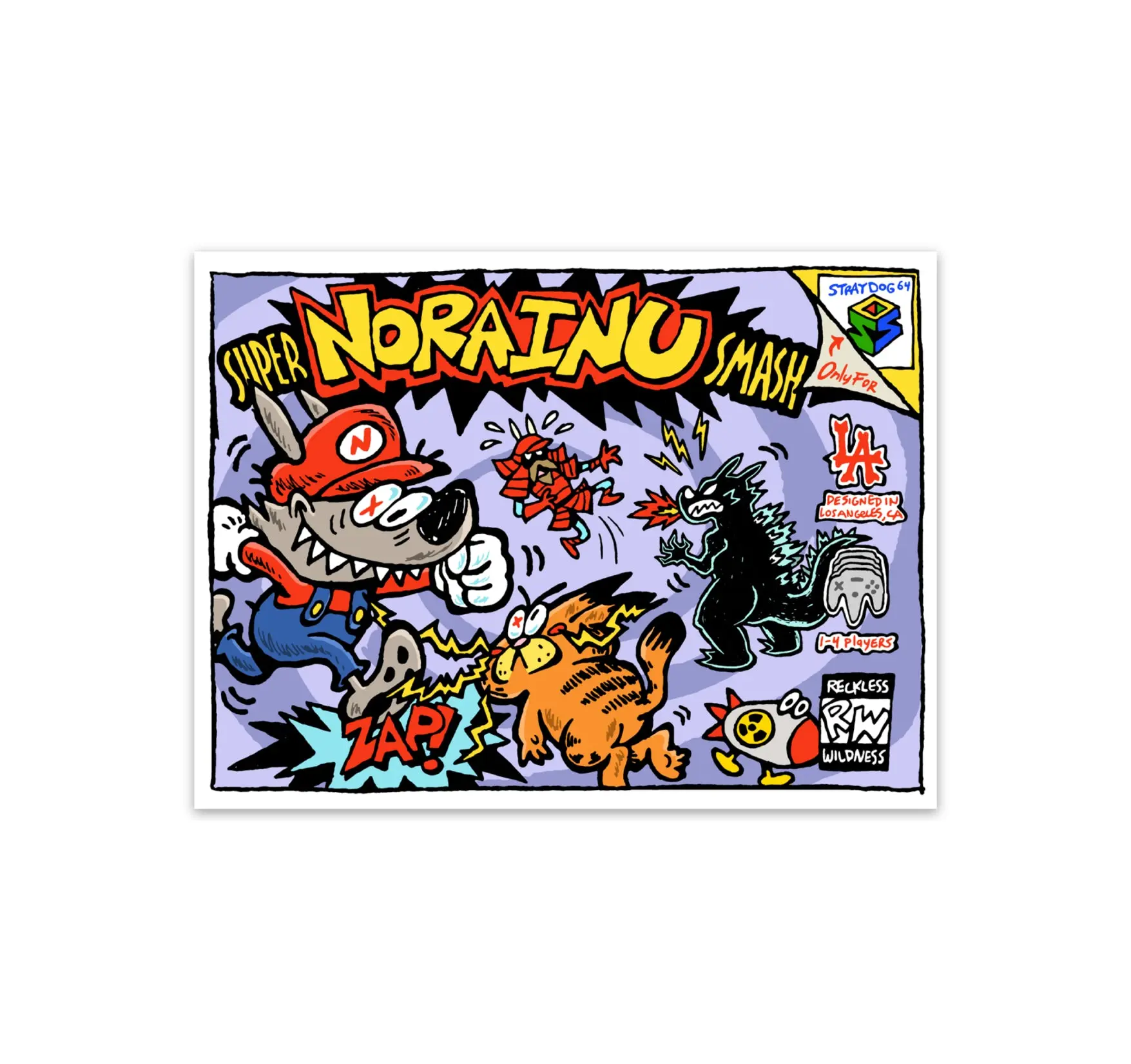 Super Nora Inu Smash Sticker - TikTok Shop