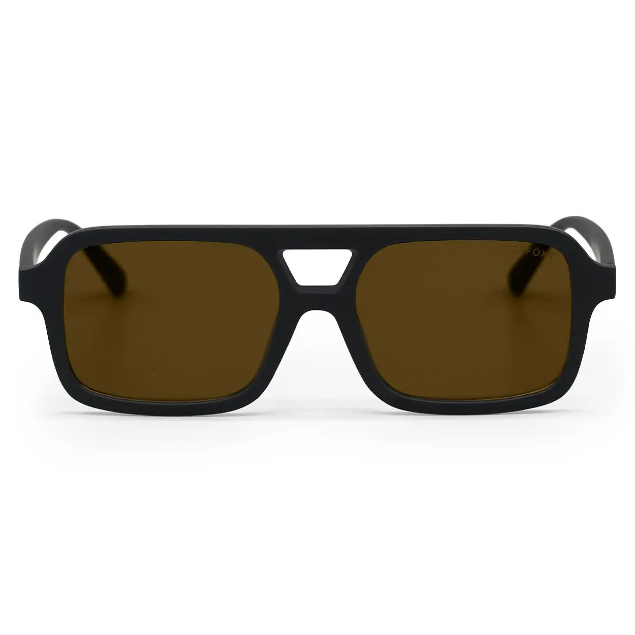 Atlas - Black - Tangle-Free Square Sunglasses - FDA Shatter-Resistant Lenses - UV400 - For Women & Men