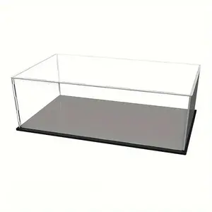 Acrylic Display Box, 1 Count Dust-proof Desktop Organizer, Desktop Display Case for Collectible Figurines, Home Organizer for Living Room, Store, Office