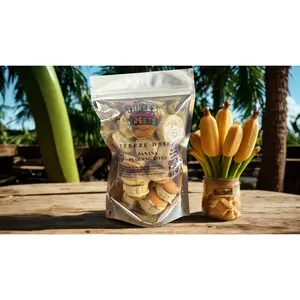 Freeze-Dried Banana Pudding Bites