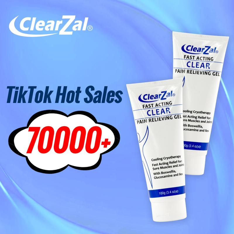 Clearzal Soothing Cooling Gel 100g, Relieving Body Gel, Cooling with Menthol and Frankincense, Helps Relieve Muscle Tension , Relax your waist, legs, knees, shoulders and neck to relieve fatigue, Sports Soothing Cooling Gel Body Care Lotions Repair gel