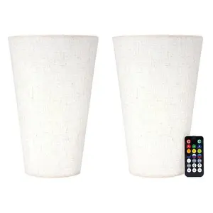 Living Glow Rechargeable Wall Sconce Light 2-pack