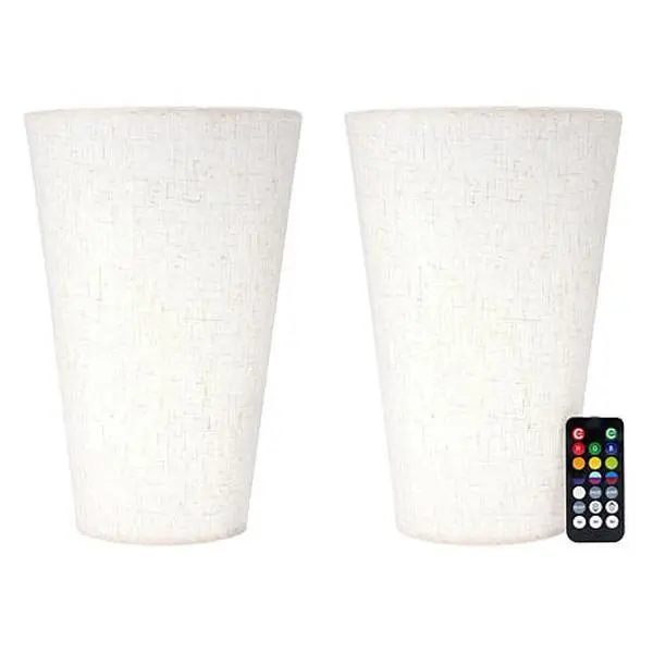 Living Glow Rechargeable Wall Sconce Light 2-pack