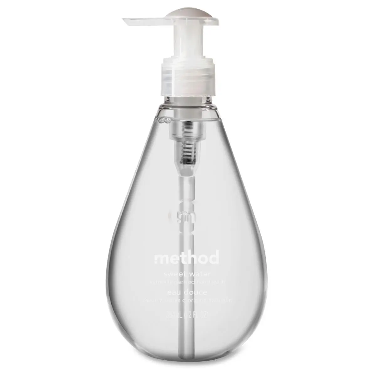 Method Products MTH00034 Sweet Water Scented Gel Hand Cleanser - Lemon, Citrus Grapefruit Fragrance, Pump Bottle for Dispensing