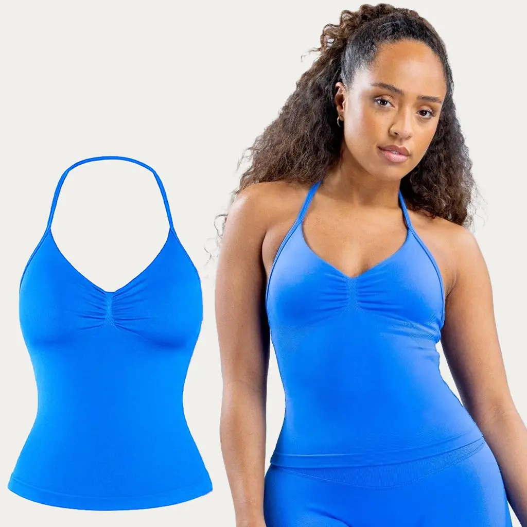 [SIZE UP 1-2] DEEFY Impact Longline Strappy Top Fitness Sports Yoga Impact Gymwear Tanks Women Workout Sportswear Activewear Outdoor Running Tops
