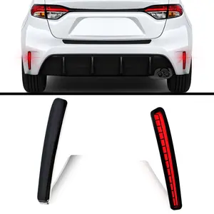 ULTRALTH LED Sequential Tail Lights for 2020-2025 Toyota Corolla L LE SE XLE XSE Nightshade | Plug & Play Bumper Reflector Replacement