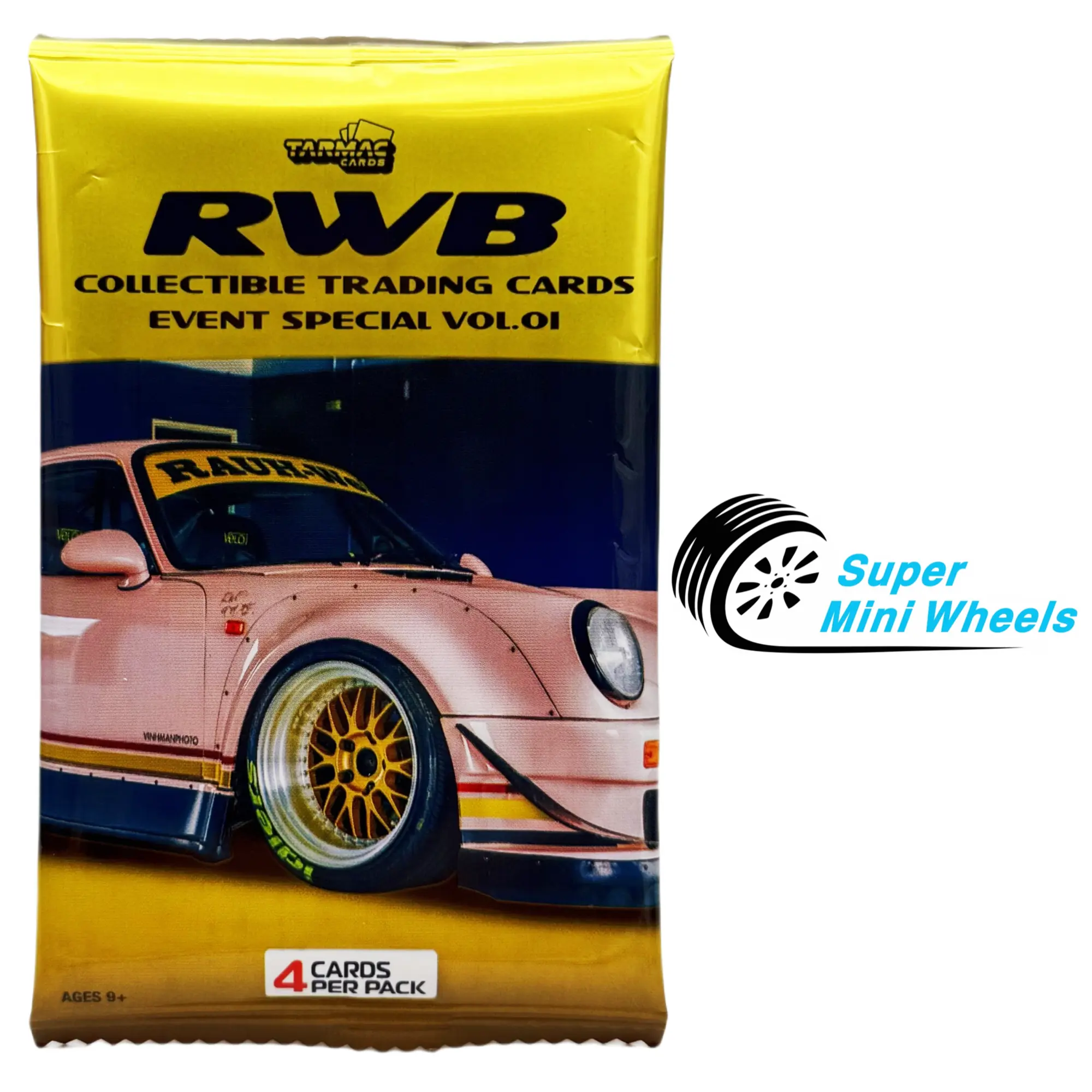 Tarmac Cards Event Special Pack - RWB Vol.01 - 1 Pack (4 Cards)