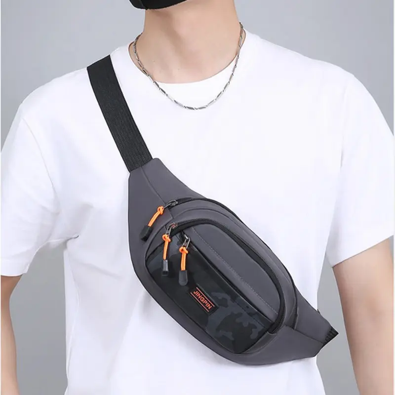 Men's Outdoor Sports Trail Running Waist Bag, Multi-Functional Chest Pack, Large Capacity, Ideal for Hiking, Running, and Daily Use