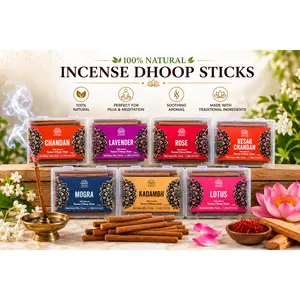 Natural Incense Dhoop Sticks Variety Pack
