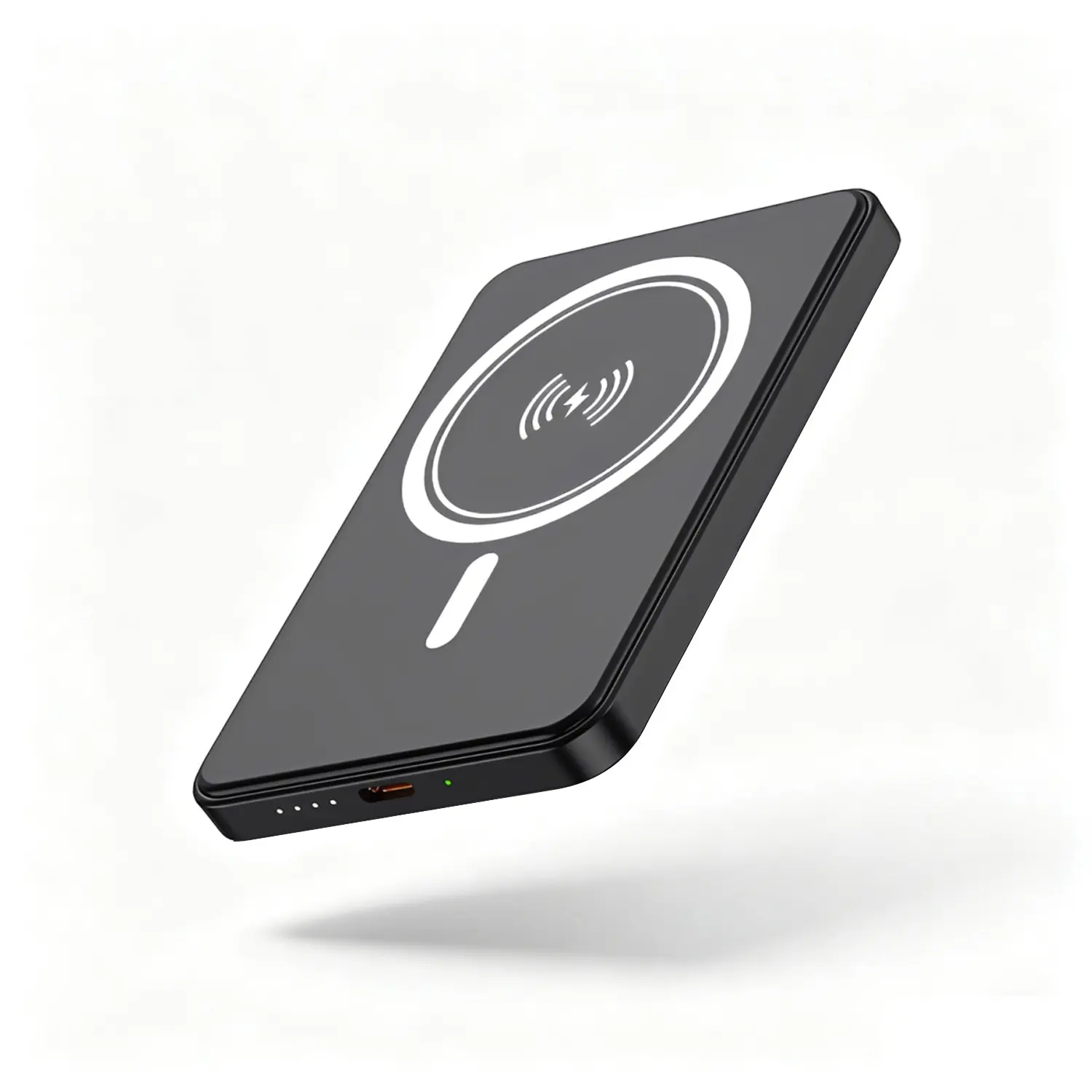 【Magnetic Power Bank】5,000mAh Magnetic Power Bank, Wireless Portable Charger with Foldable Stand & C-C Port, Battery Pack for iPhone 17/16/15/14/13/12#DealsForYouDays