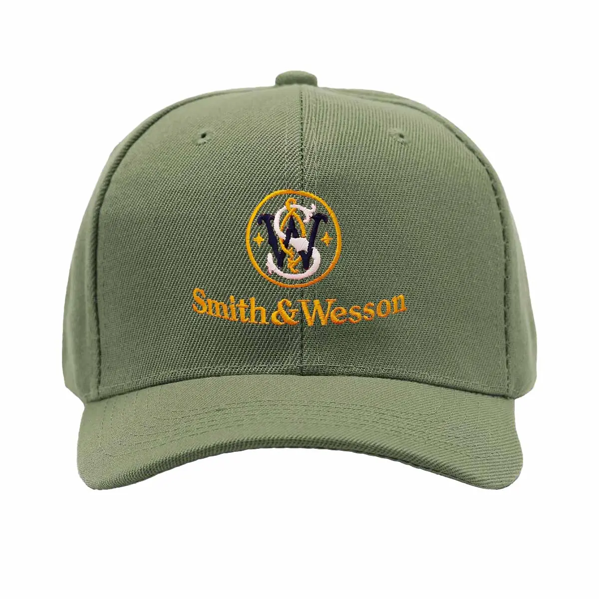 Vintage Smith and Wesson Hat 90s Snapback Adjustable Cap Shooting Hunting FLAWED BRIM H18 Unisex baseball cap Polyester Cap