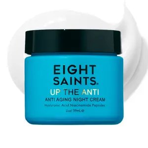 Up the Anti Night Cream Face Moisturizer with Niacinamide and Hyaluronic Acid, 2 Ounces