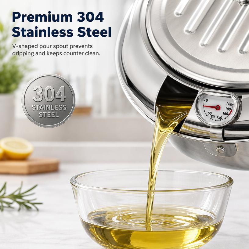Homemade fried food stainless fryer
