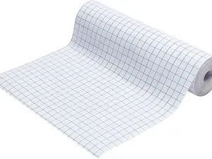 Clear Contact Paper Roll, 17.7in x 5ft Self-Adhesive Vinyl Covering Peel and Stick for Books, Shelves, Documents, Drawers & Crafts – Waterproof, Removable & Easy to Apply