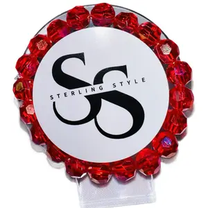 Glossy Red Beads bracelet