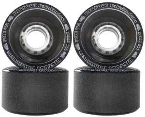 Bigfoot Longboard Wheels - 70mm 80a Pathfinders Black