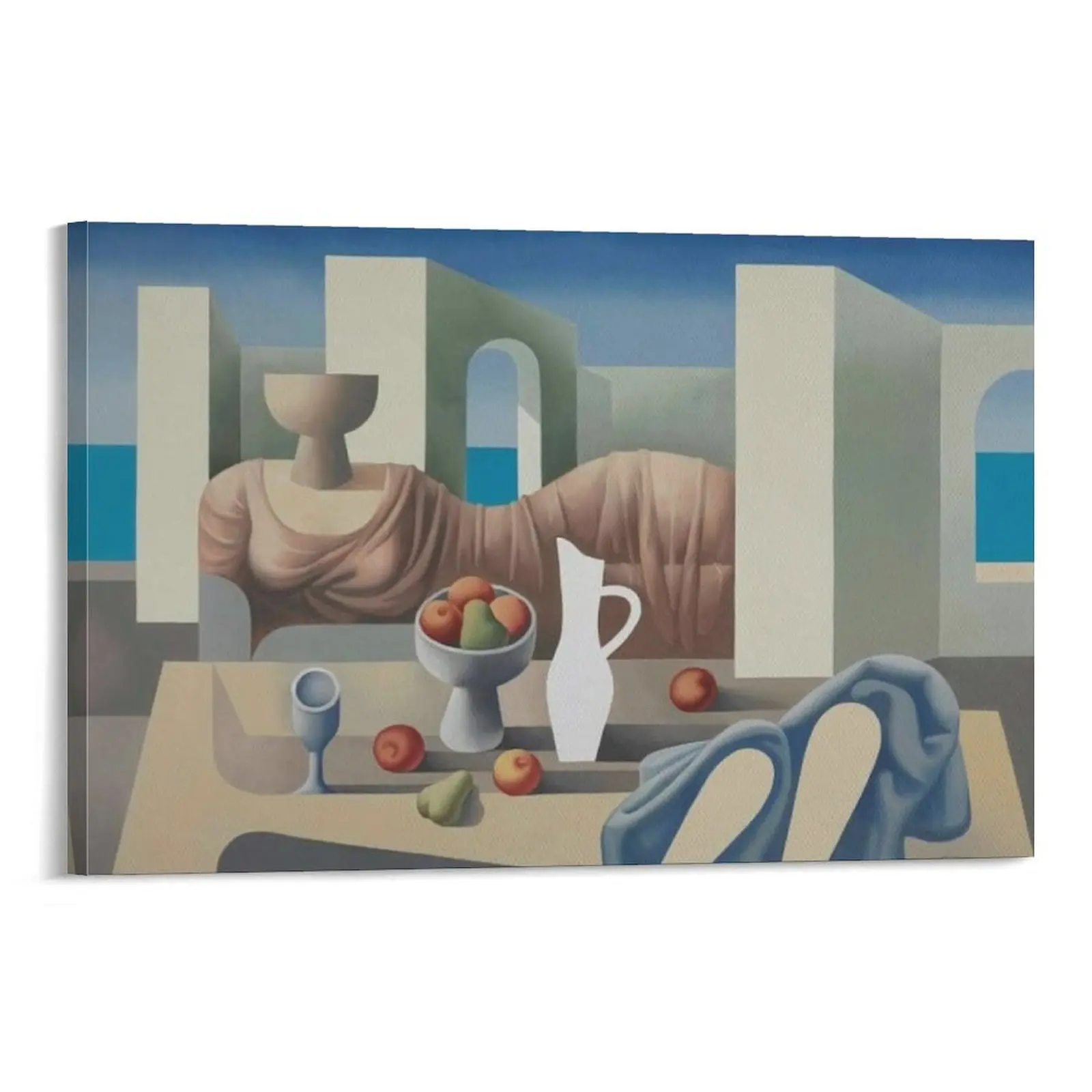 Mario.. Carreño Atardecer Junto Al Mar Art Poster Poster Canvas Wall Art For Bedroom Decor Bar Office Room Decor Gift