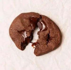Dark Decadence Cookies - Rich Cocoa Fudgy Ooey-Gooey Goodness with Dark Chocolate Chips - Gluten-Free Refined Sugar-Free Dairy-Free Vegan Paleo Friendly Snack Biscuit Nata