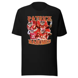 KC T-shirt P. Mahomes Short Sleeve Lightweight Cotton Crew Neck Unisex Tee