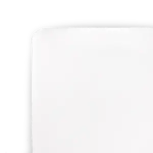 Stretch Knit Crib Sheet - White Stretch Knit Crib Sheet - White