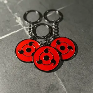Naruto Sharingan Keychain - Anime Accessory