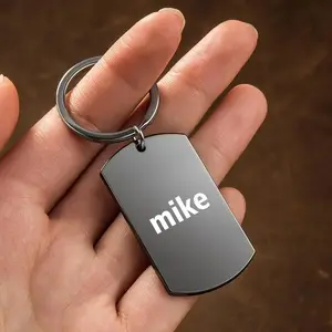 Custom Word Keychain Lightweight Metal Key Tag – Engraved Keepsake Gift for Language Lovers Home Office,holding house keys, car keys