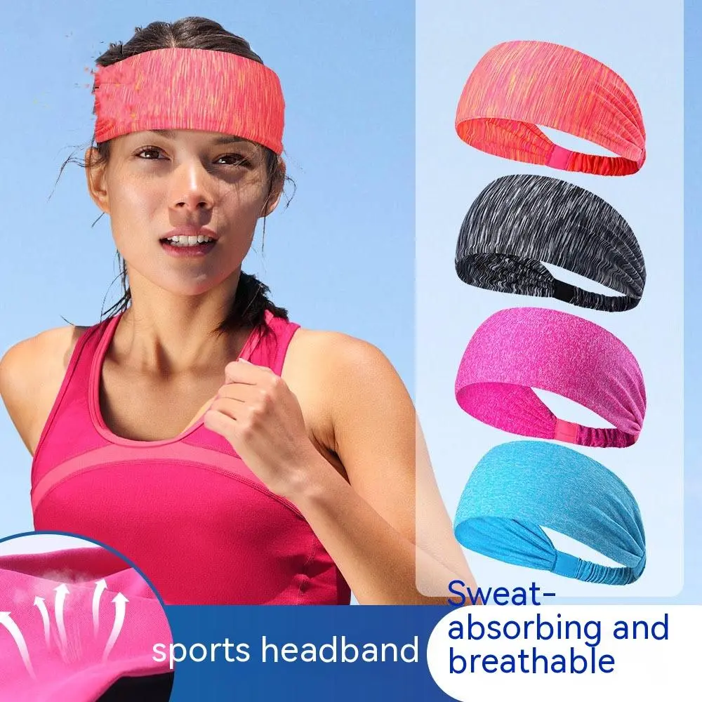 Women's Quick-Dry Non-Slip Sports Headband for Running, Yoga & Workout