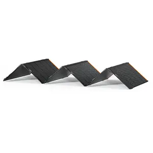 Summervibes: Jackery SolarSaga 500X Foldable Solar Panel, 25% Efficiency TOPCon Bifacial Portable Solar Panels, Foldable Compact Charger with Kickstands for Power Stations, IP68 Waterproof for Home Backup & DIY Solar System