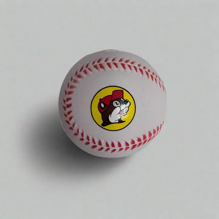 Buc-ee's Soft Lightweight Foam Baseball - Safe Construction for Youth Players, Collector's Item, Indoor/Outdoor Use, Fan Display Piece