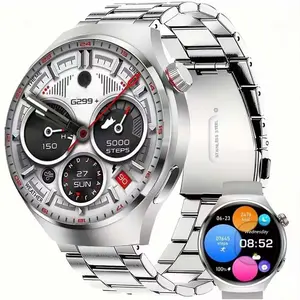 Business Smart Watch Men 1.52 Inch HD Screen Bluetooth-compatible Calling Multi-Sport Tracking Message Notifications Outdoor Multifunctional Valentine's Day Gifts Fitness Smart Watch Wearable Smartwatch Sports Tracking Smartwatch