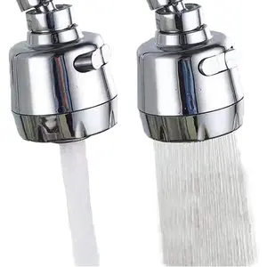 360? Swivel Kitchen Sink Faucet Aerator Faucet Sprayer Attachment Tap Aerator Faucet Nozzle Faucet  55/64'' Female Thread for Kitchen, Bathroom Faucet ( Style 1 count,Adapter Included)