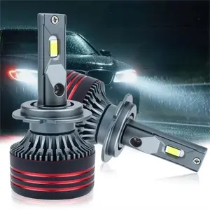 2PCS M8 Pro Car Headlights LED Lights 9005 9006 H4 H7 High Low Beam Csp 3570 H1 H11 Automotive Lighting 6000k 6500k Fog Lights