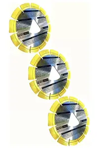 3pk 6" soff-Cut Green Concrete Early Entry Cutting Diamond Blade Compatible with Husqvarna Yellow Item 542777009 Blade XL6-5000