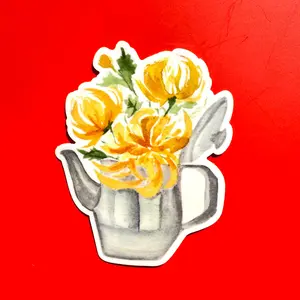 Chrysanthemum Tea Sticker