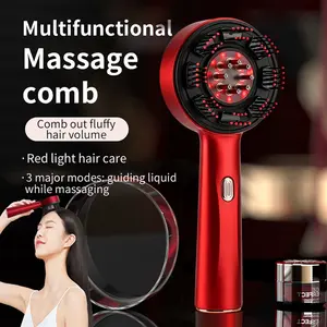 Electric Scalp Massager, 3 Modes Hair Oil Applicator, Hair Scalp Massage Comb, Hair Care Tool for Women & Men, Personal Care Appliances