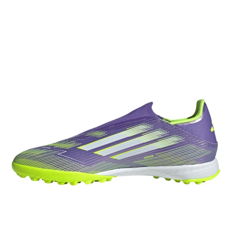 adidas Mens F50 League Laceless Turf Football Sneakers Shoes - Purple